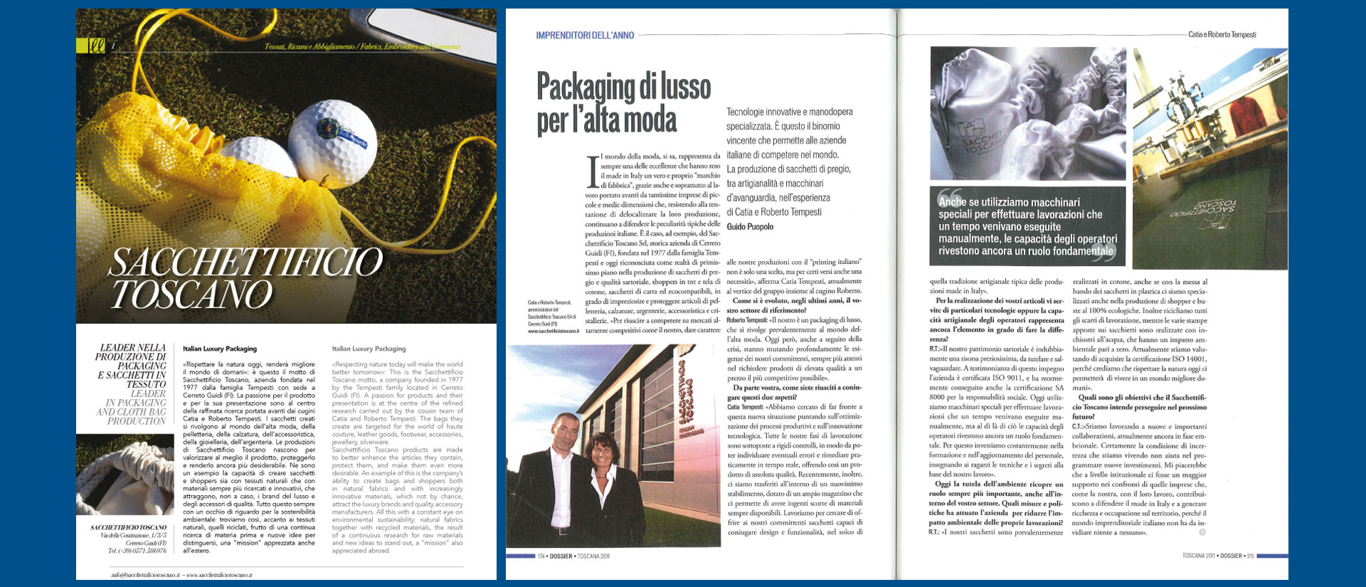 brochure sacchettificio toscano