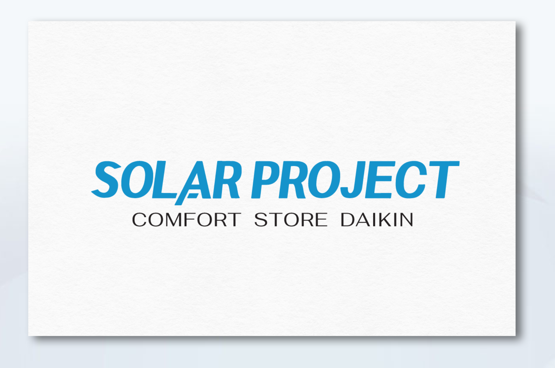 SOLAR PROJECT-identità aziendale