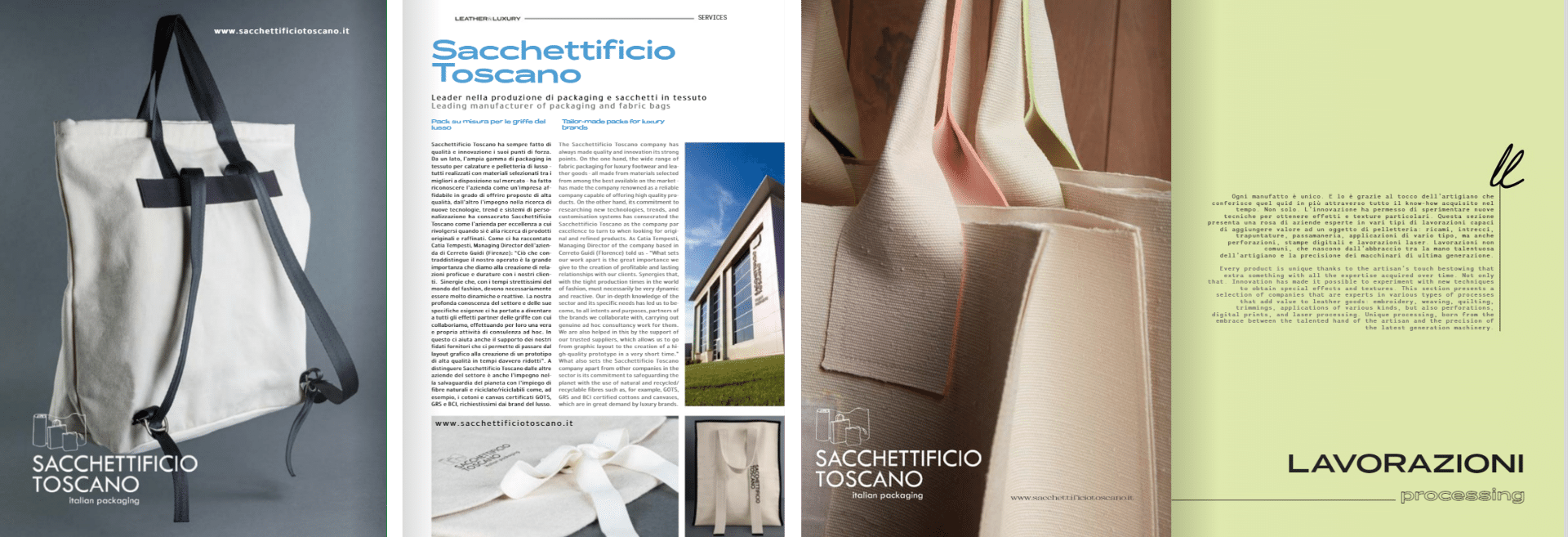 brochure sacchettificio toscano