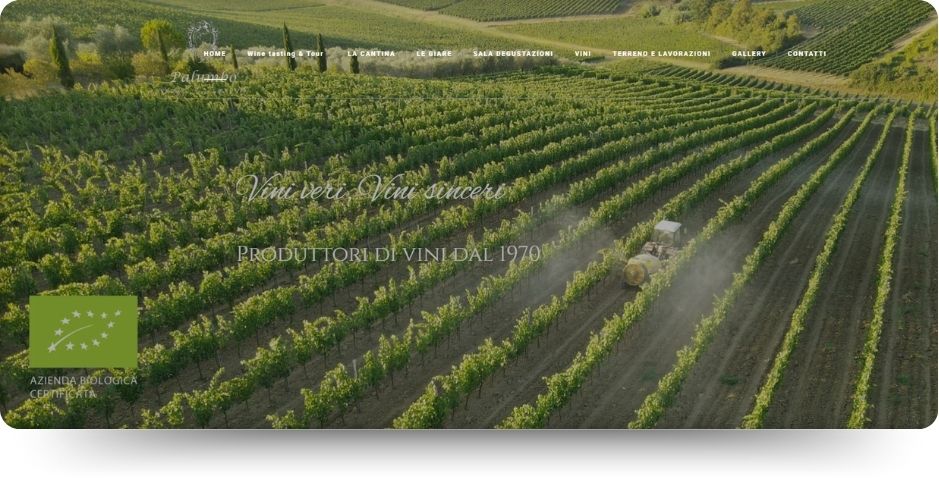 Sito vinicola palumbo