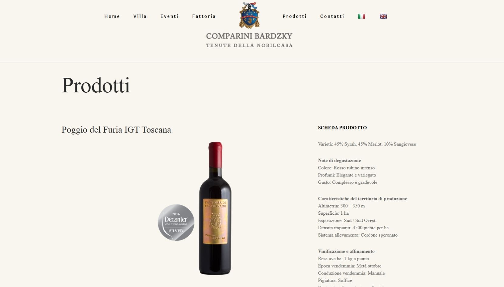 prodotto faltognano fattoria
